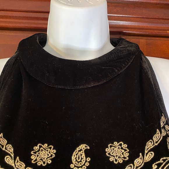 (HOST PICK) VINTAGE BOSTON PROPER VELVET TOP (EUC) - Picture 5 of 8